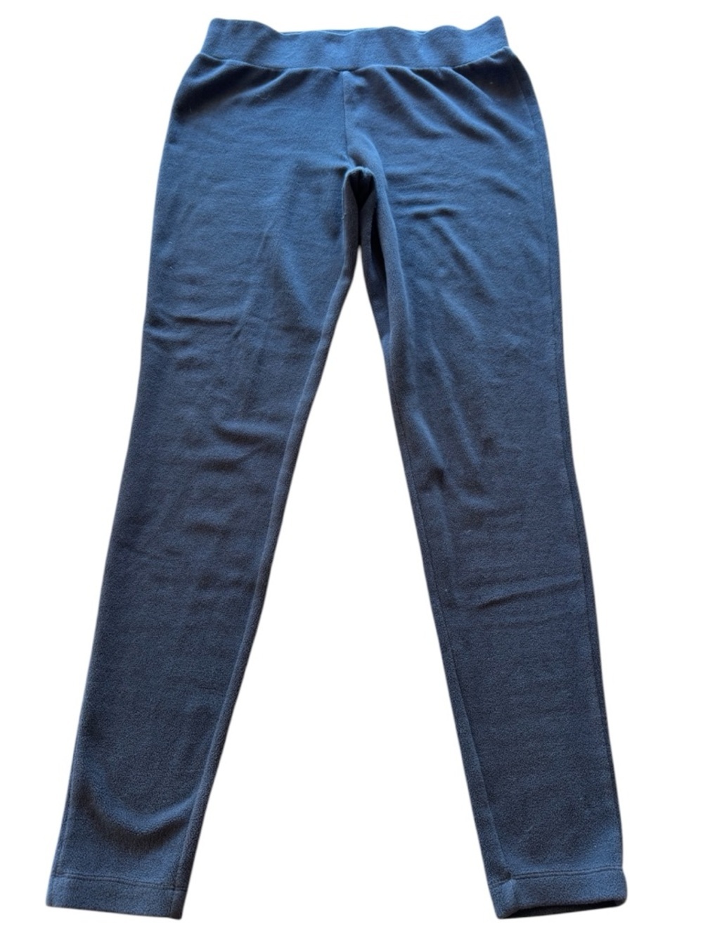 Butter Fleece Gray Fleece Leggings L